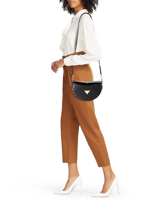 Lunair Leather Saddle Bag
