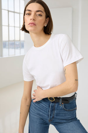 The Iconically Soft Perfect Tee in White