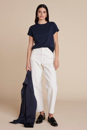 The Iconically Soft Perfect Tee In Navy