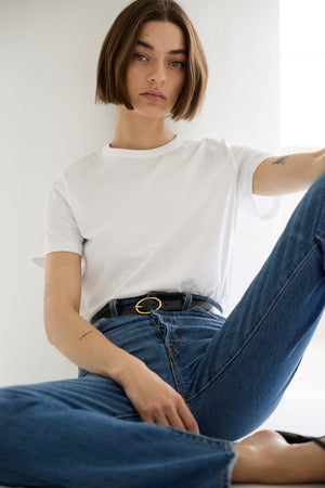 The Iconically Soft Perfect Tee in White