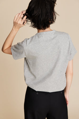 The Iconically Soft Perfect Tee in Heather Grey
