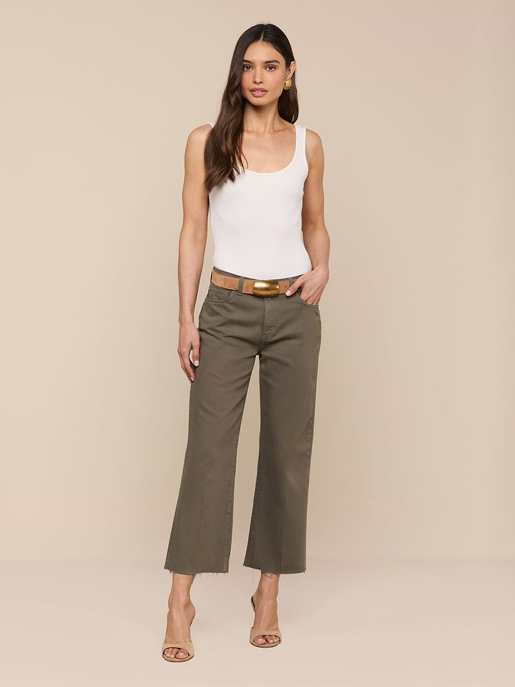 Wanda Cropped Wide Leg Pant