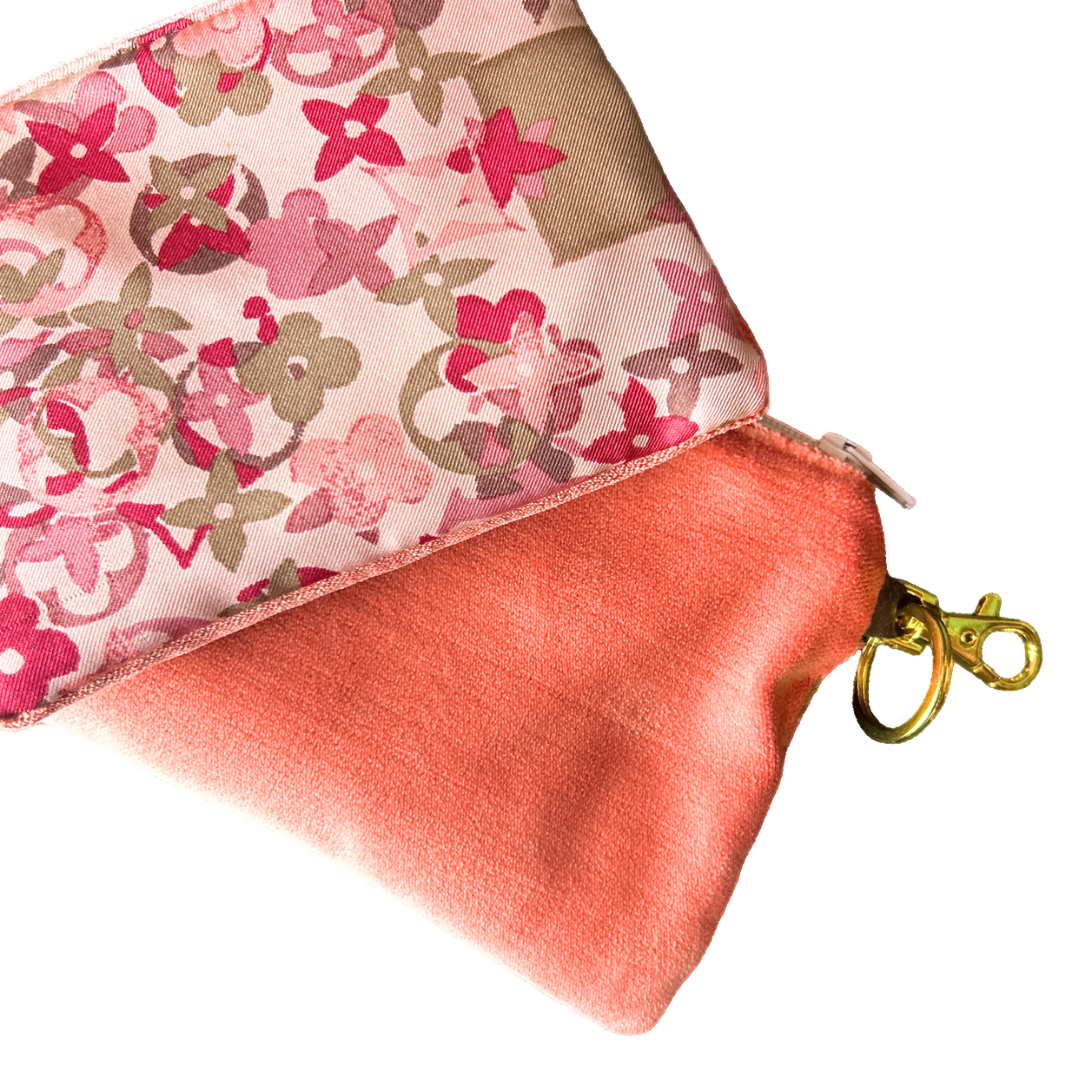 Louis Vuitton Vintage Silk Scarf Coin Purse