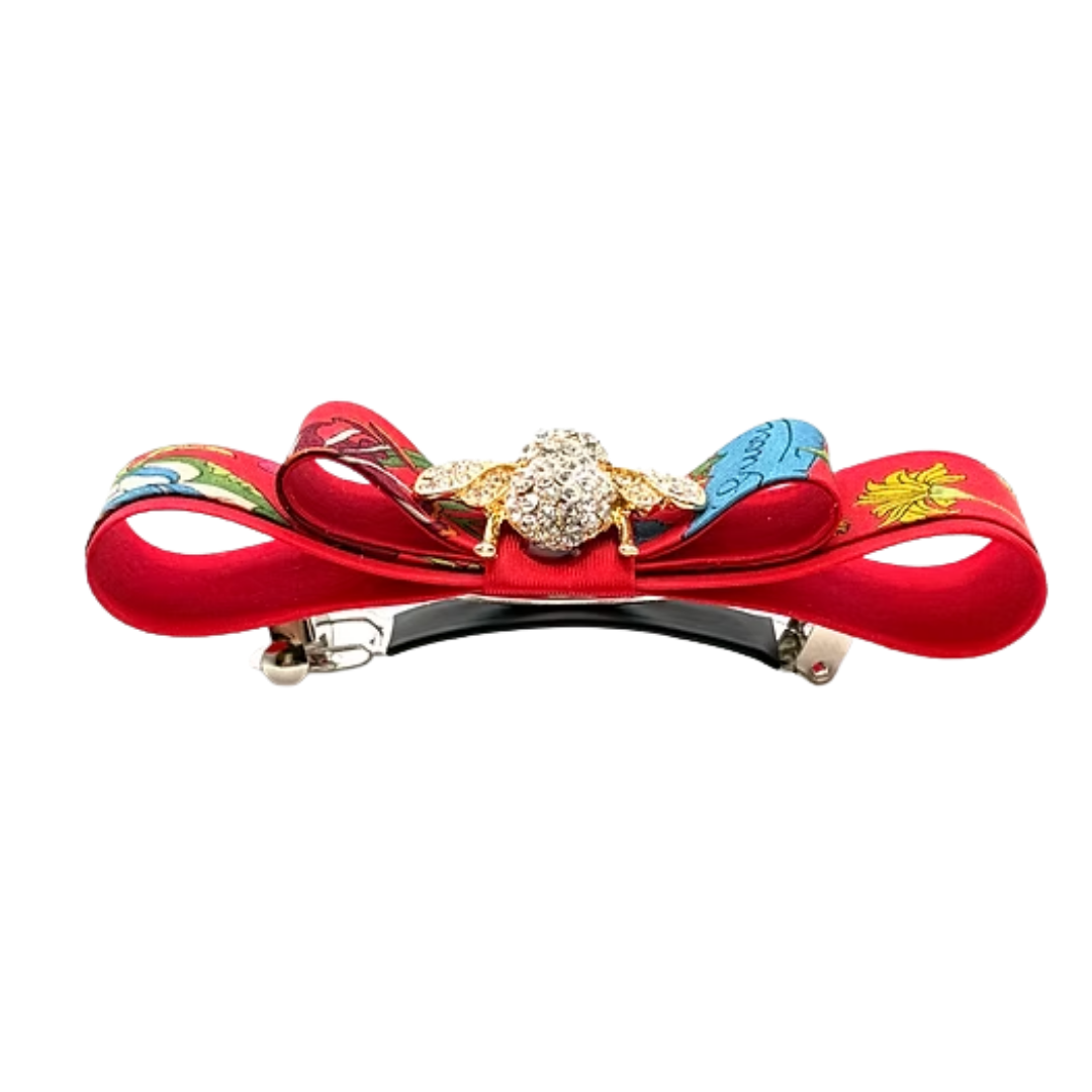 Gucci Flora Red Bumblebee Hair Clip