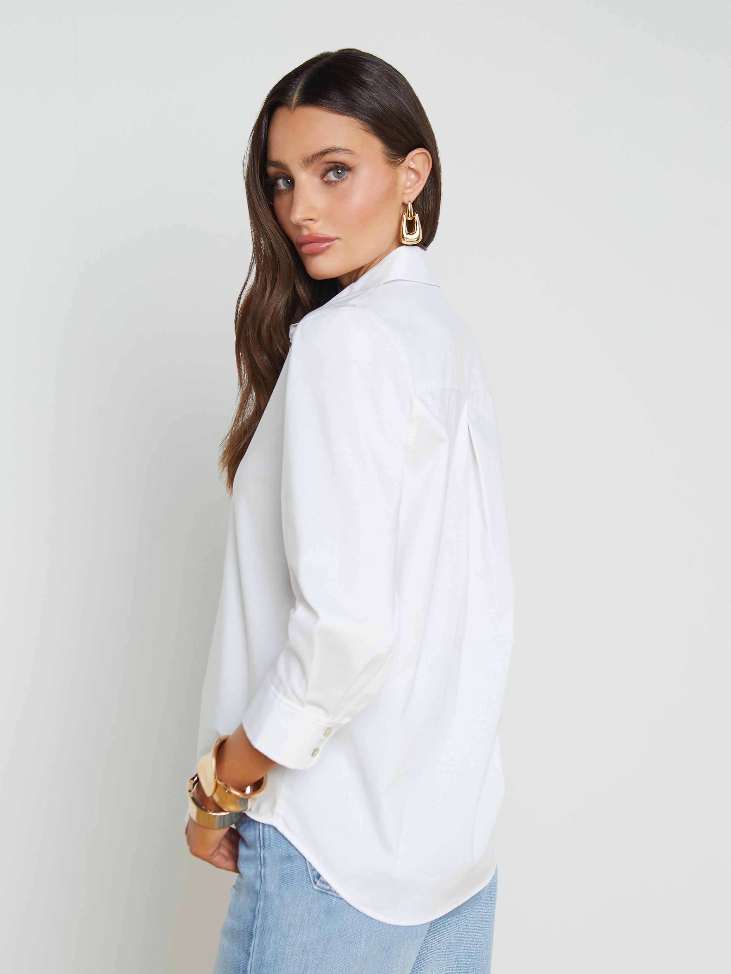 DANIELLA 3/4 SLEEVE BLOUS