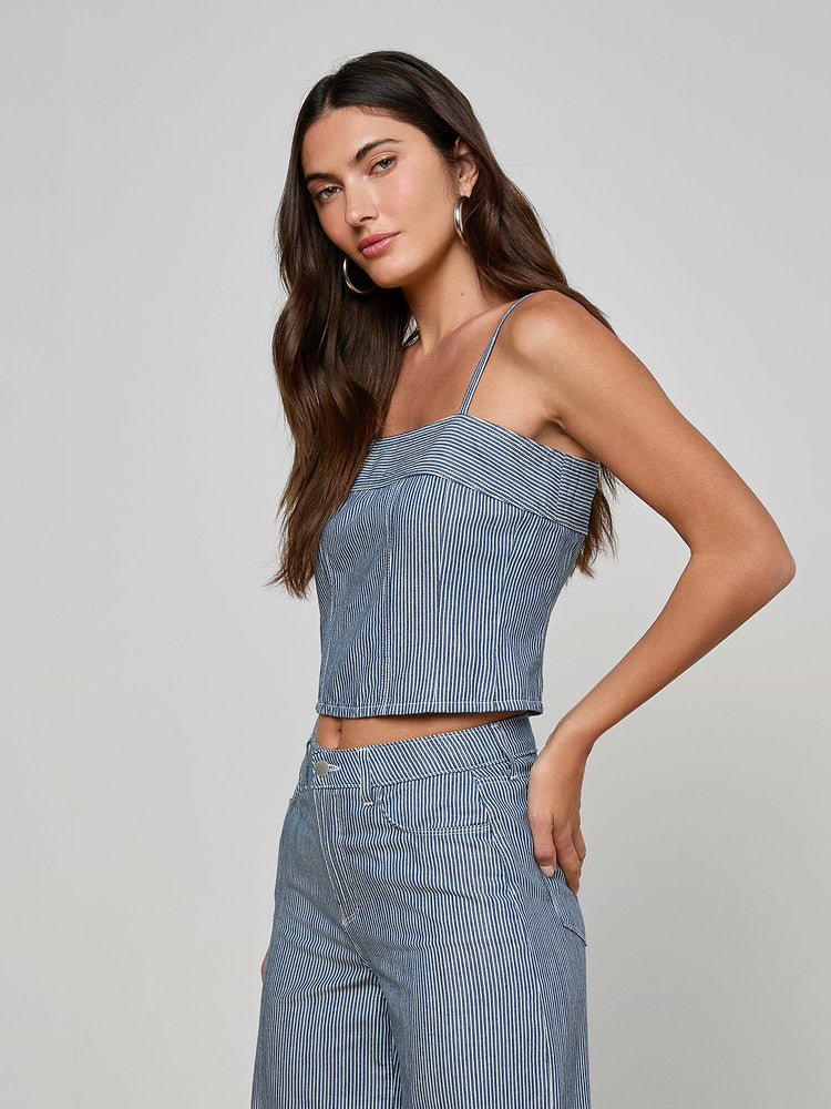 Arlin Seamed Midi Tank