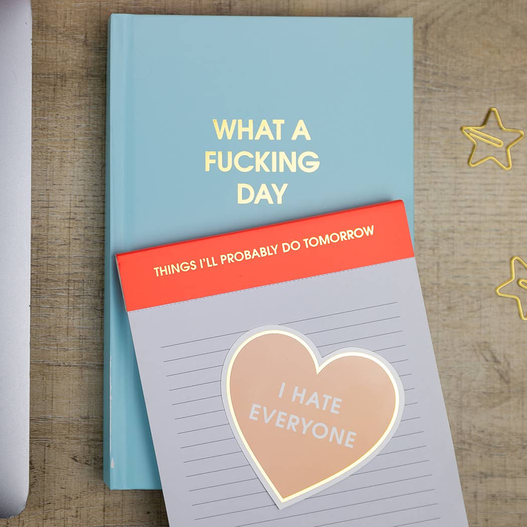 Things I'll Probably Do Tomorrow Notepad