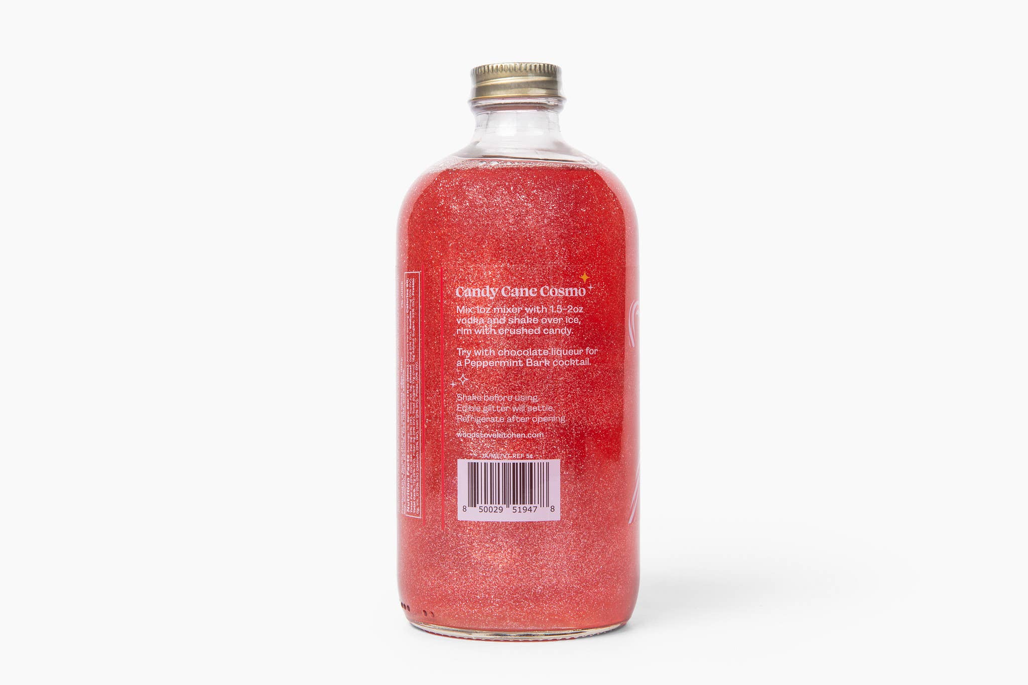 Candy Cane Sparkle Cocktail Mixer