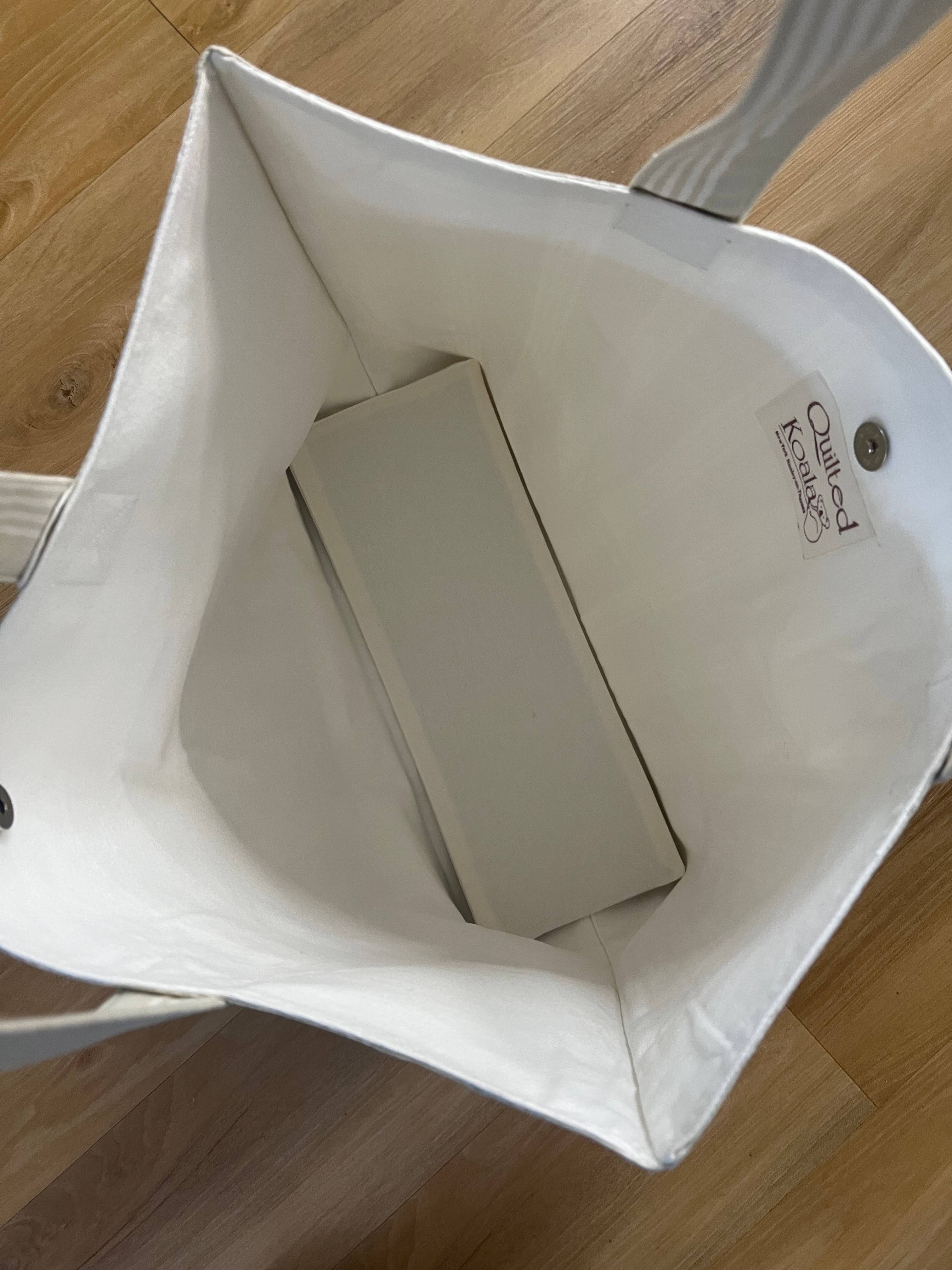 Tote Bag with Pink Heart