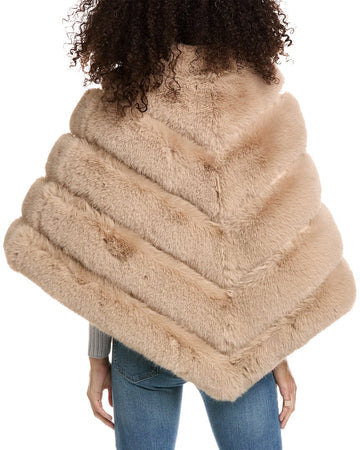 Asymmetrical Zip Poncho