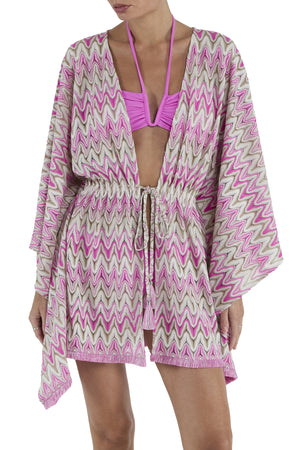 RADIANT PINK ZIGZAG