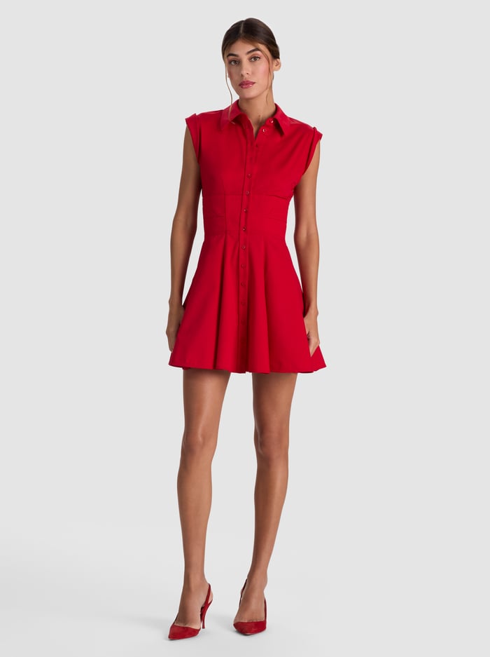 Kim Corset Shirt Dress
