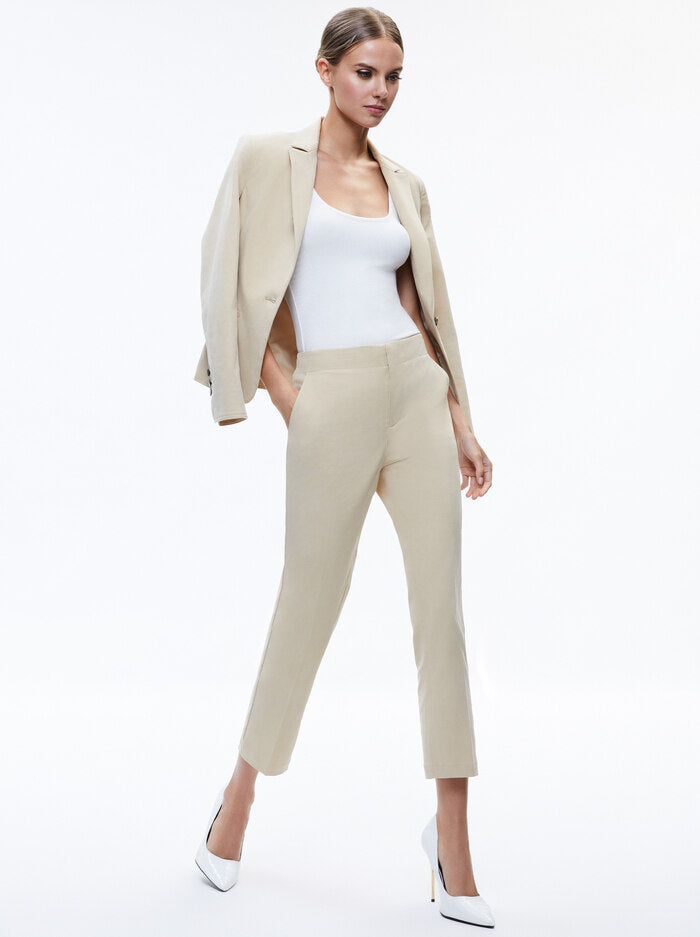 Nicky Chino Waistband Slim Ankle Pant