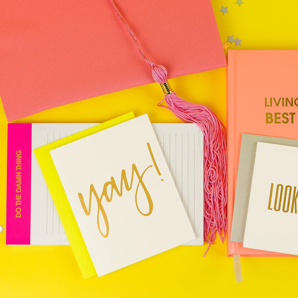 "Do the Damn Thing" Neon Pink - Lined Notepad