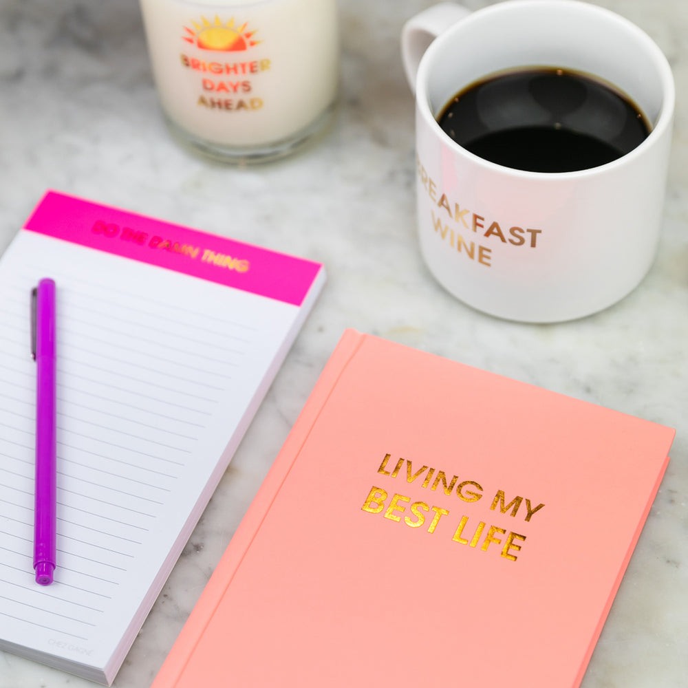 "Do the Damn Thing" Neon Pink - Lined Notepad