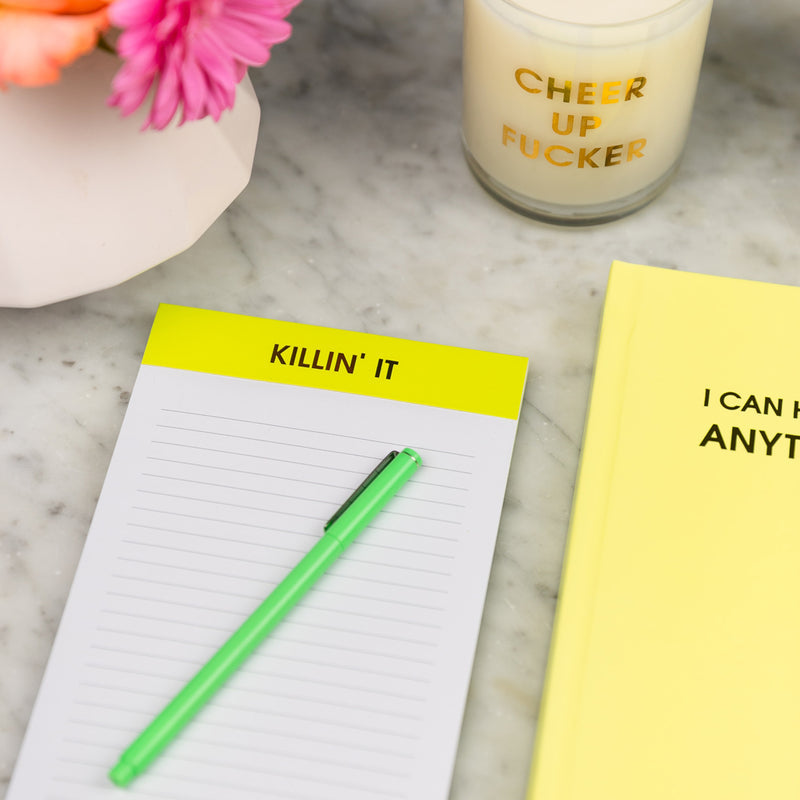 "Killin' It" - Lined Notepad