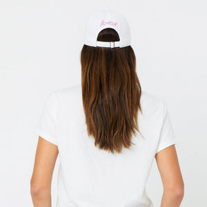 Baseball Hat Heart Patch