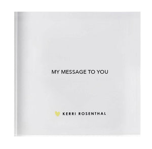 My Message to You Block of Love Multi