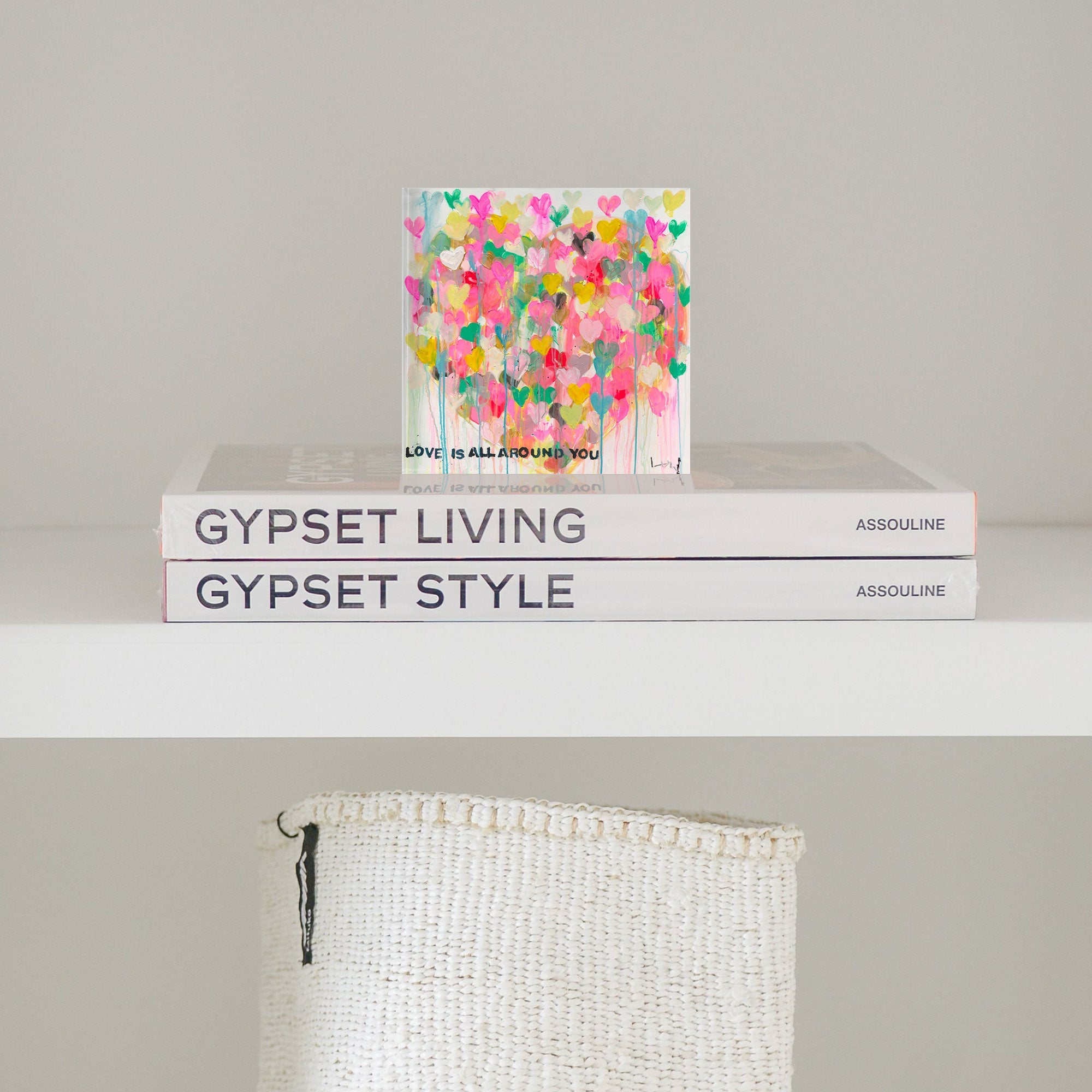 Love Is All Around You Block of Love