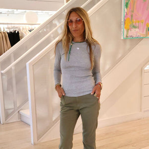 KR Long Sleeve Rib Tee