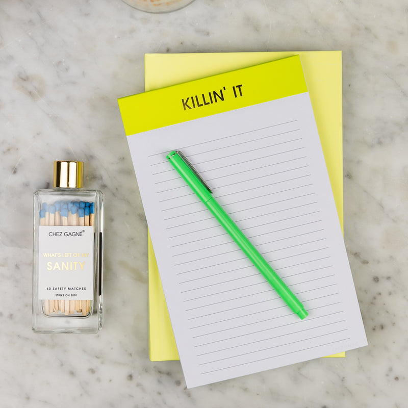 "Killin' It" - Lined Notepad