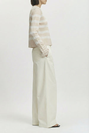 Odette Striped Knit Sweater