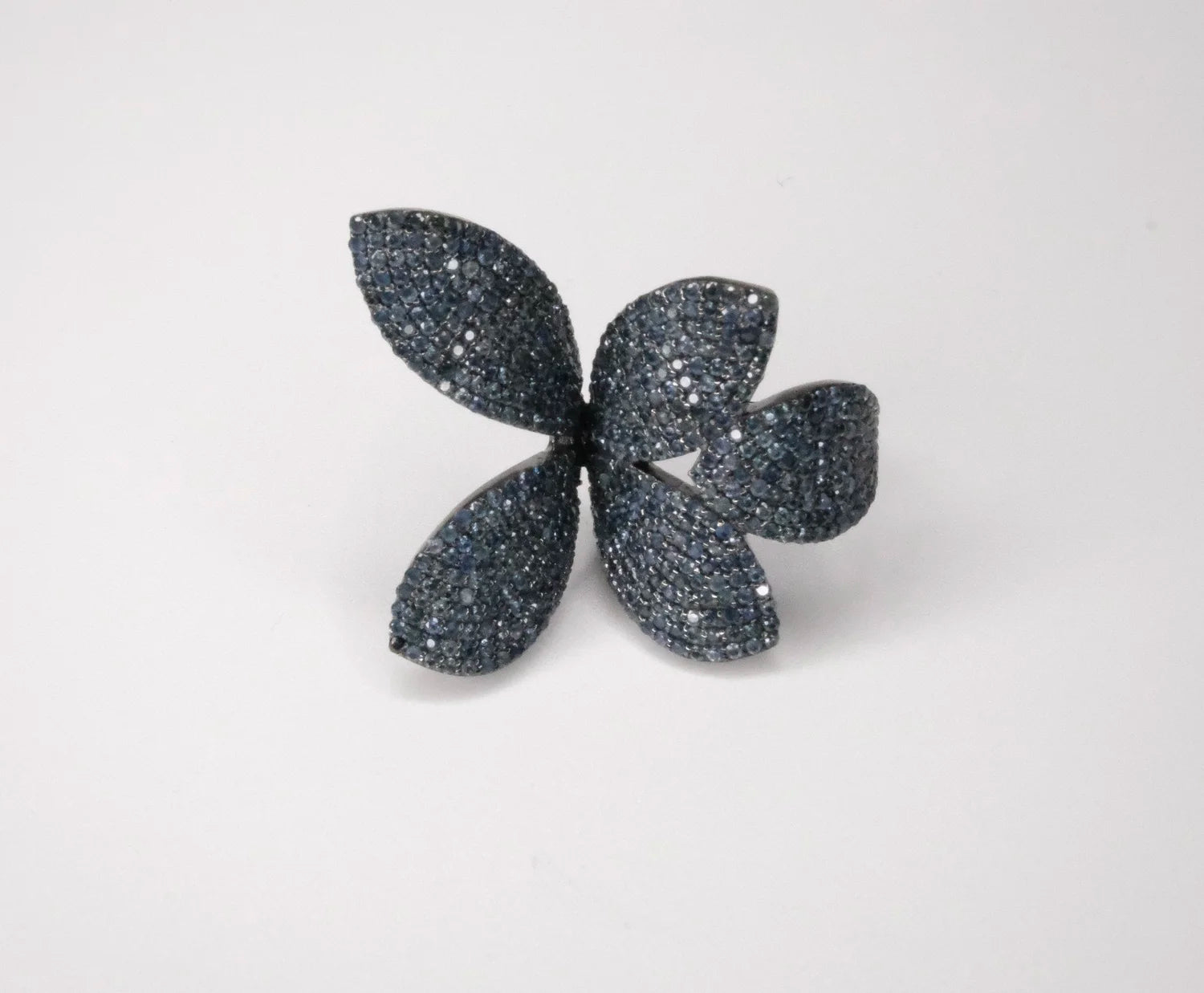 Renee Spinel Pave + Sterling Ring