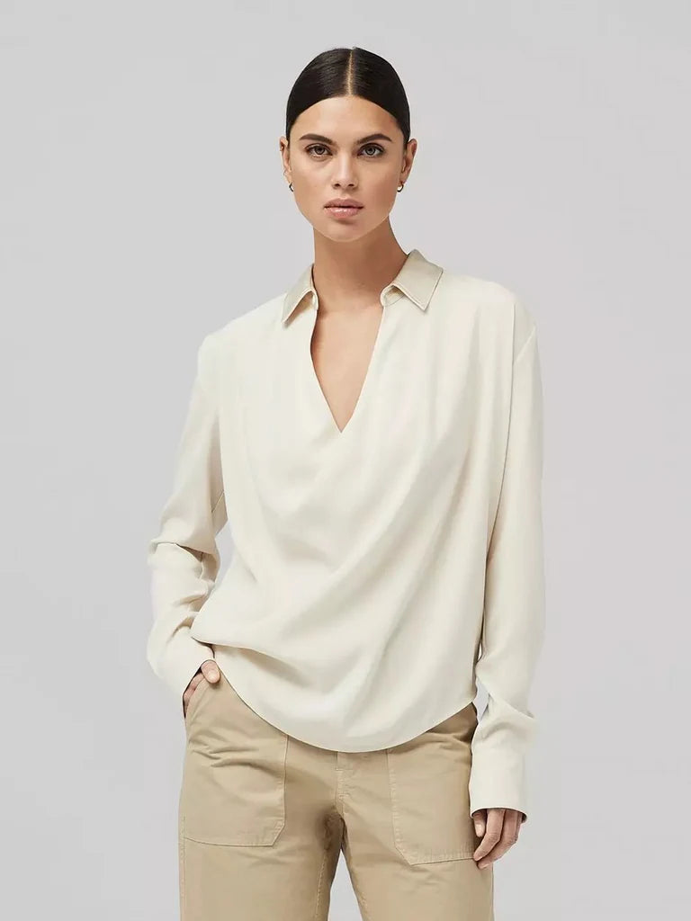 Phillipa Satin Blouse