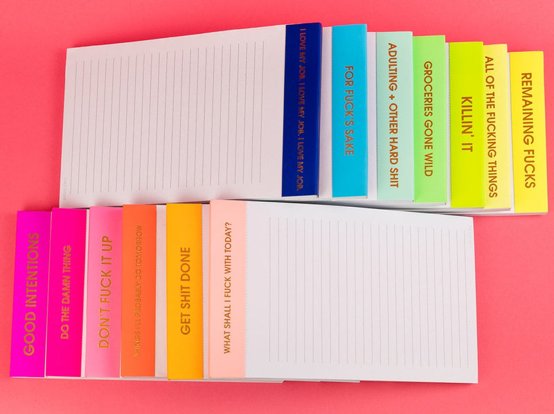 "I Love My Job" - Lined Notepad