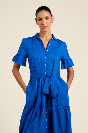 Martine Dress Cobalto