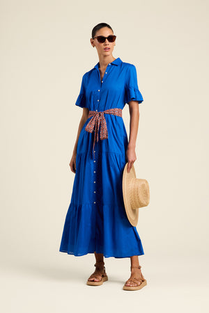Martine Dress Cobalto