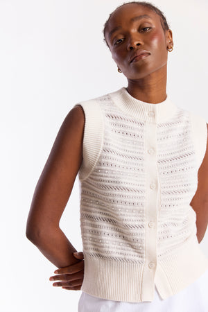 TEXTURED TAYLOR TANK