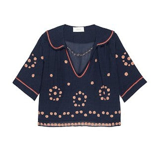 Beaded Sailor Top