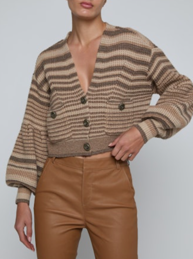 Stripe Cardigan