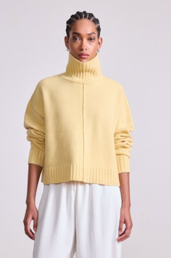 Cropped Turtleneck