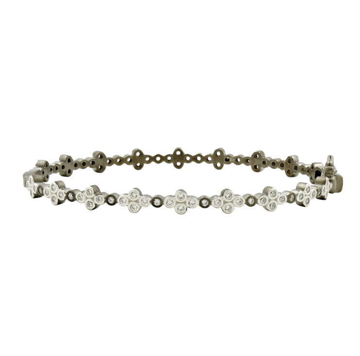 Clover Hinge Bangle