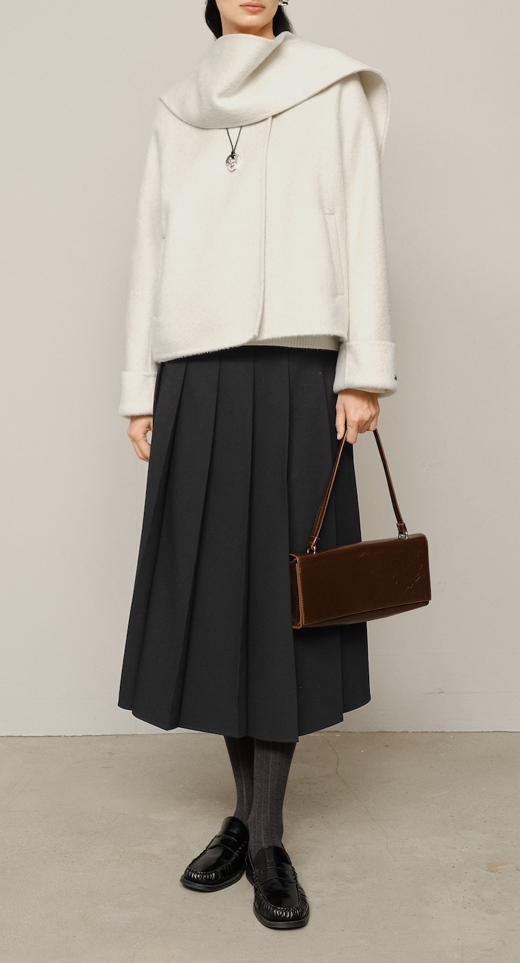 Outer Jacket w/ Scarf
