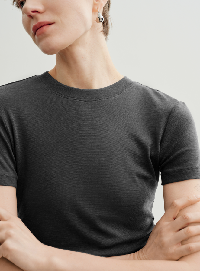 Ruched Knit Top