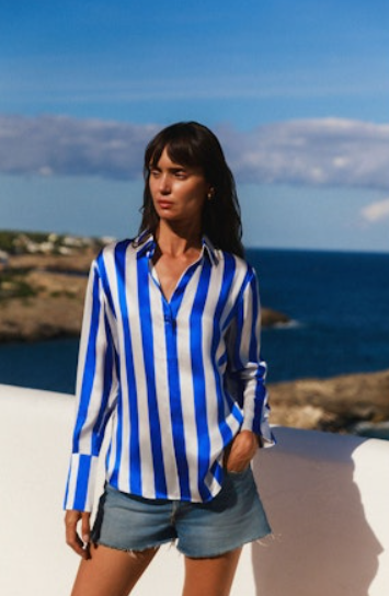 Daria Blouse - Striped