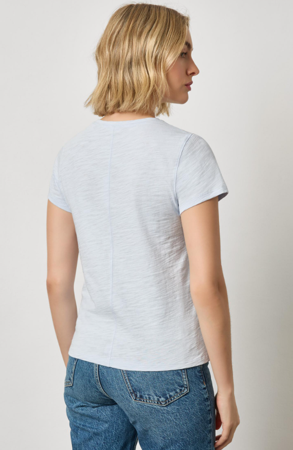 Back Seam Crewneck Tee