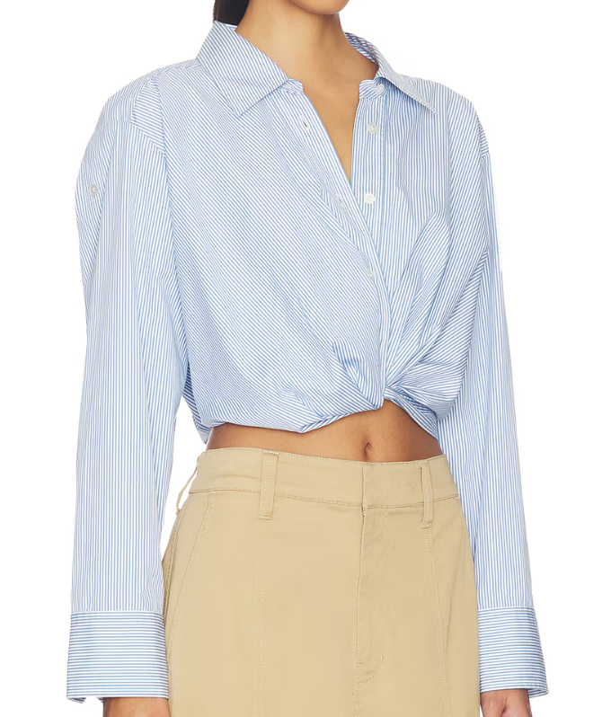 Leo Cropped Shirt