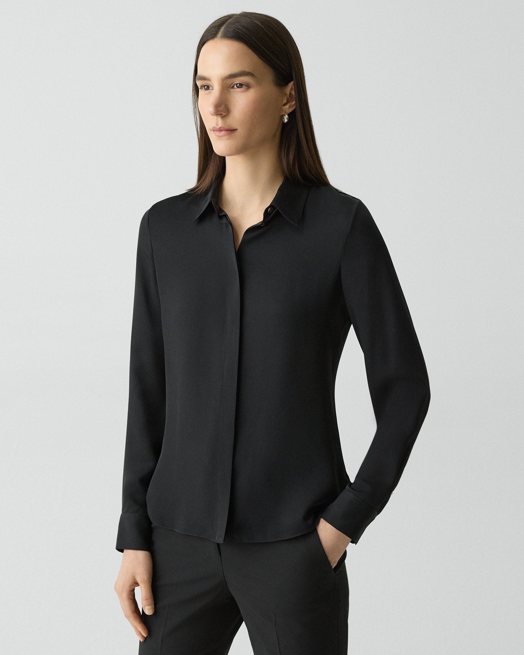 Classic Fitted Blouse