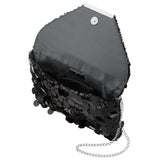 Umma Black Sequin Clutch