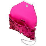 Umma Fuchsia Sequin Clutch