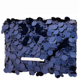 Umma Navy Sequin Clutch