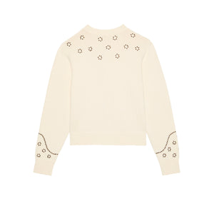 THE STUDDED CARDIGAN