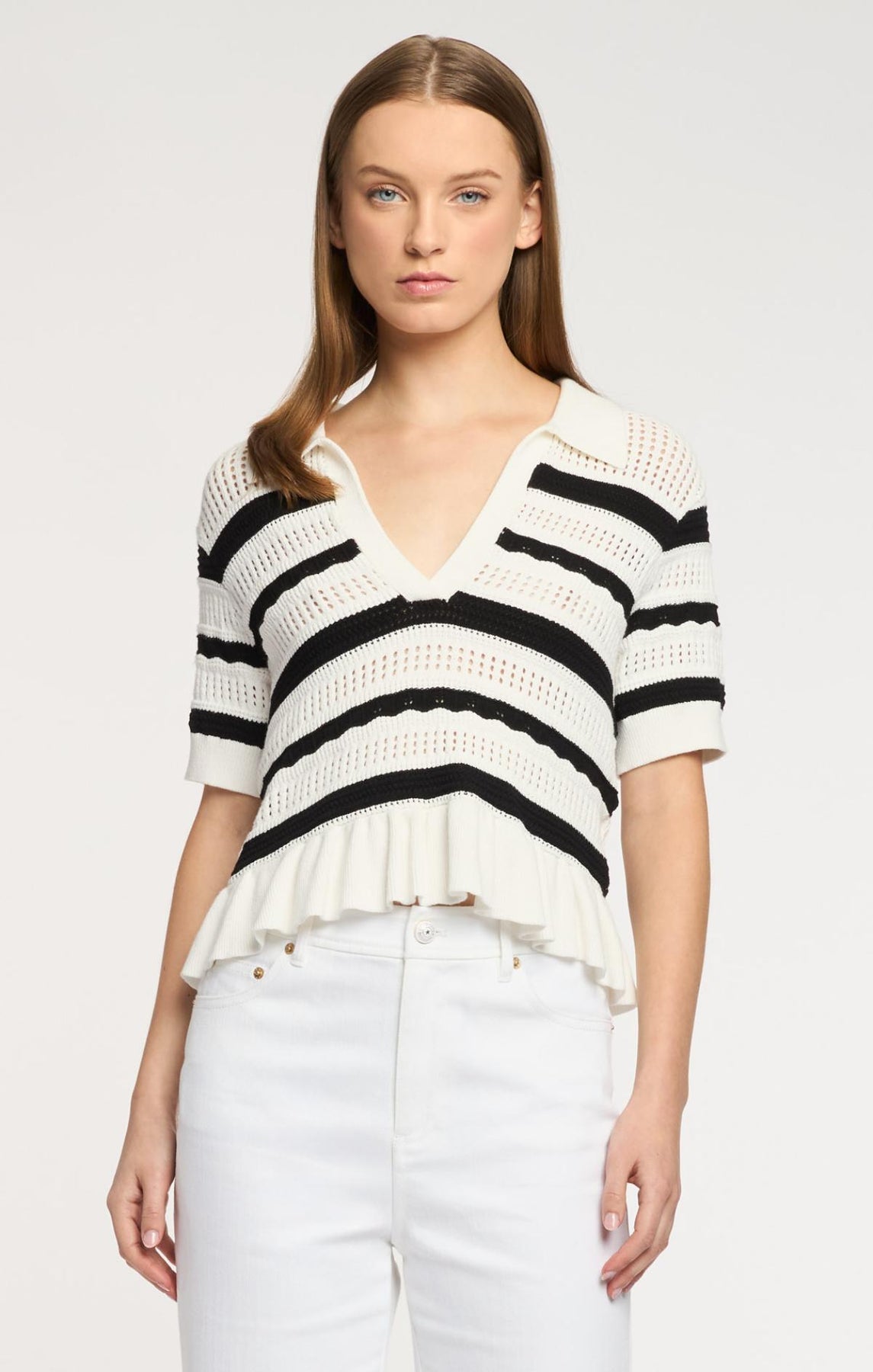Elvire Polo Pullover