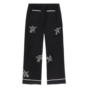 THE WEEKEND PANT W/ HANKY EMBROIDERY