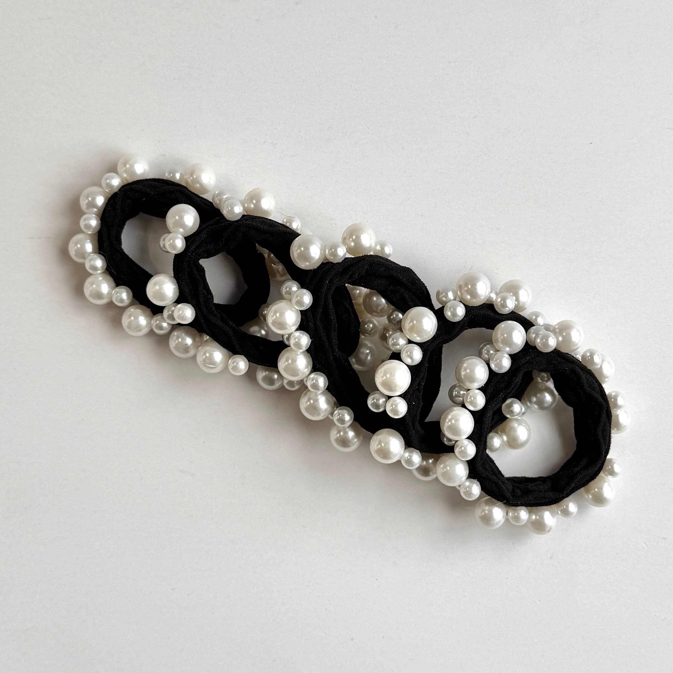 Pearl Hair Tie Set