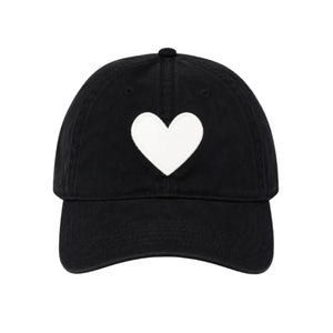 Baseball Hat Heart Patch